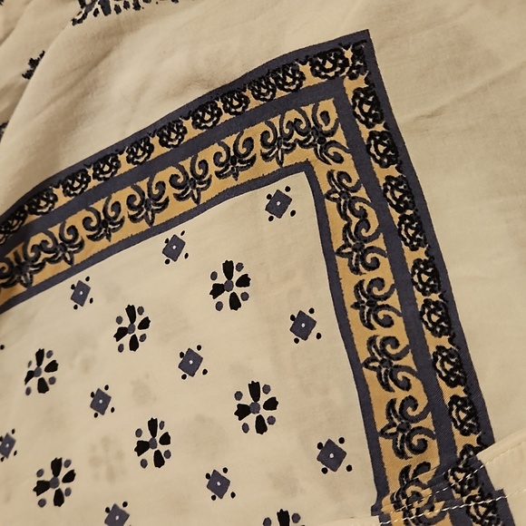 Free People Long Sleeve Bohemian Style Button Down Shirt size small - Picture 7 of 7